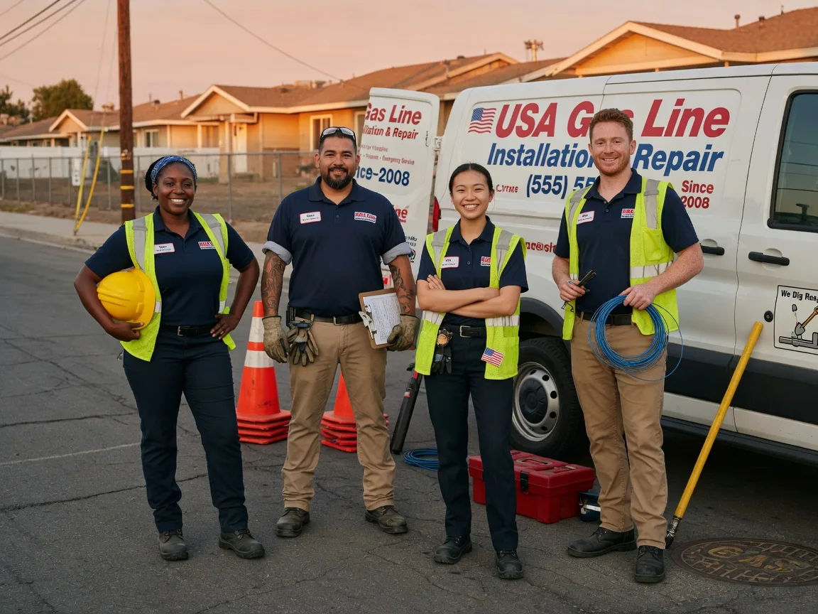 Gas Line Installation company in Alma, WV